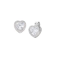 Earrings Amen Woman Amore in Silver Zircone EHHBBBZ - EHHBBBZ